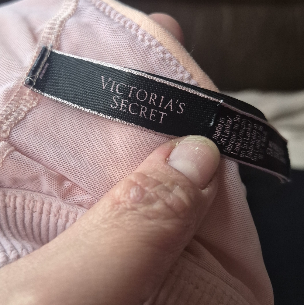 Victoria's Secret Peach Strappy Bralette Women's Medium - Picture 10 of 14